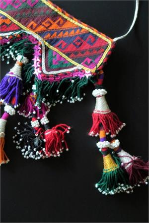 Tajik Tashkugari Tassel Vintage Choker Tajik Tassel Choker