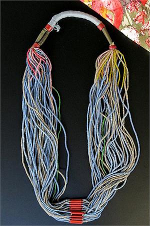 Hausa Fulani Old Trade Beads Necklace African Nigerian Necklace