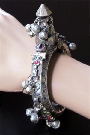 Vintage Kuchi Tribal Jewelry Spike Bracelet Tribal spike bracelet